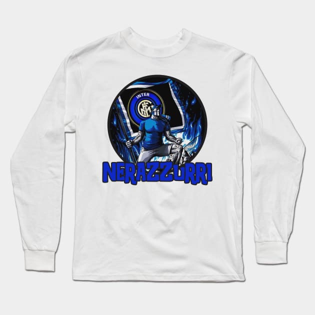 Go Go nerazzurri Long Sleeve T-Shirt by krikrik